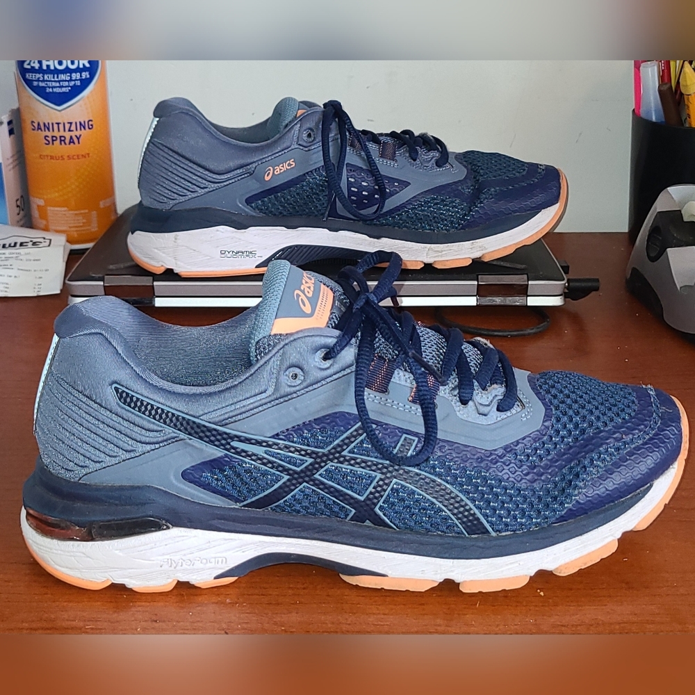 Asics GT 2000 Women's Sz.10 Running Shoes Blue Sneakers Lace-Up